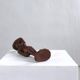Mid-century hand-carved African woman sculpture