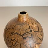 Abstract Ceramic Studio Pottery Vase by Gerhard Liebenthron, Germany, 1970s