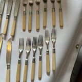 Service à poisson dans son écrin