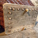 Pair of early 20th century French wicker grape harvest baskets – Rustic vineyard set