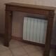 Wooden fireplace surround