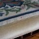 Piano bench stool upholstered canvas end of bed