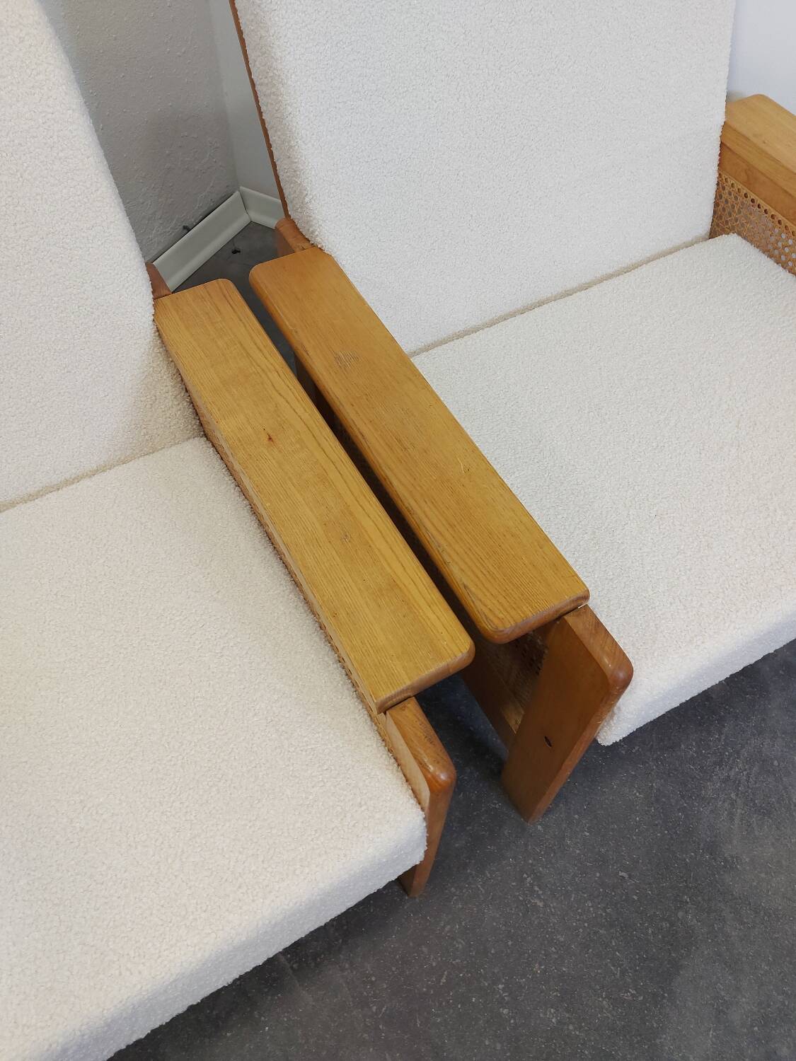 Paire de fauteuils/chaise longue des années 1970