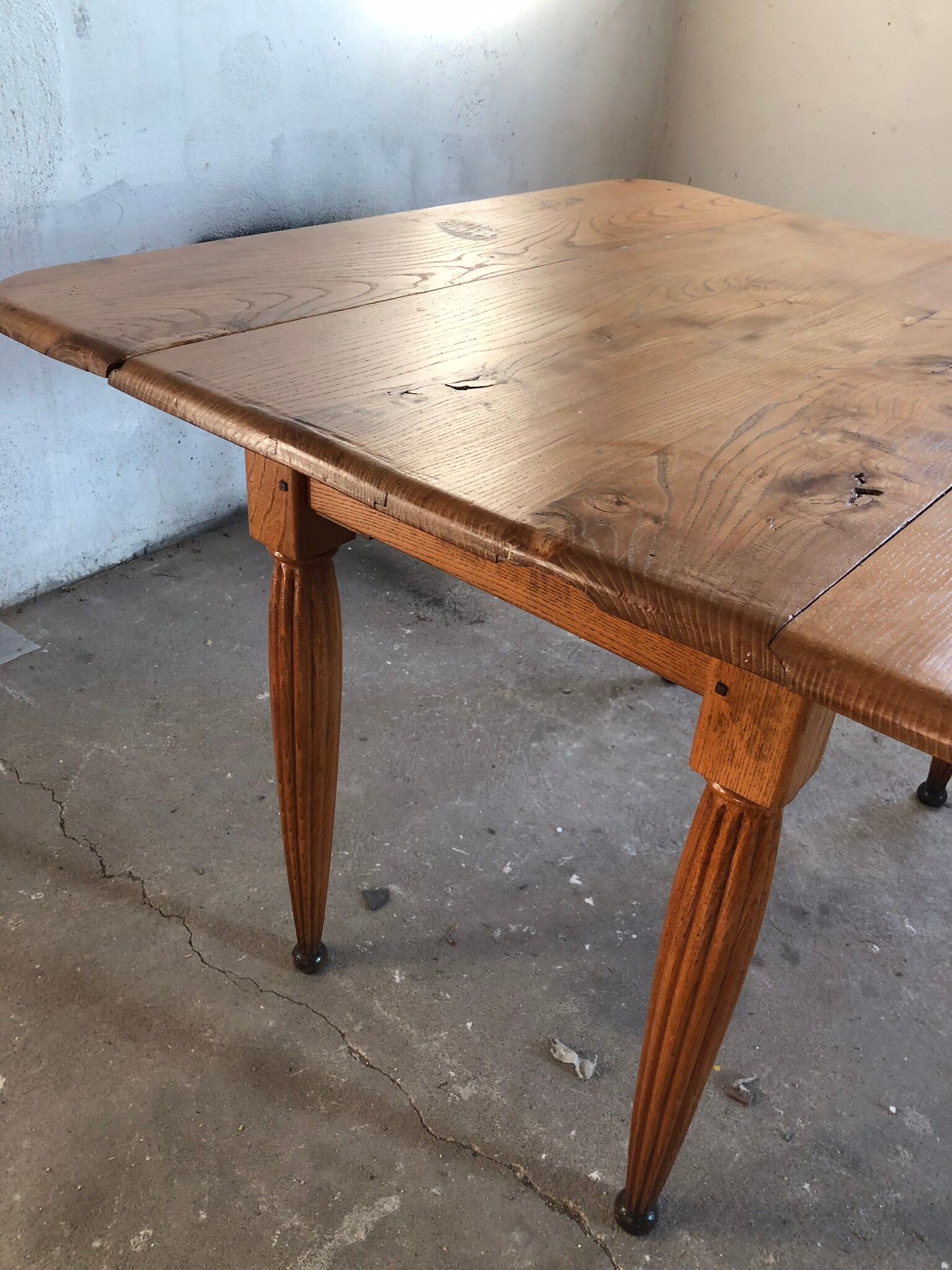 Square Oak farm table