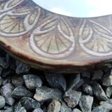 Mirror Jean Claude Malarmey ceramic Vallauris