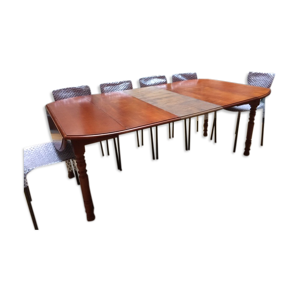 Table ronde extensible
