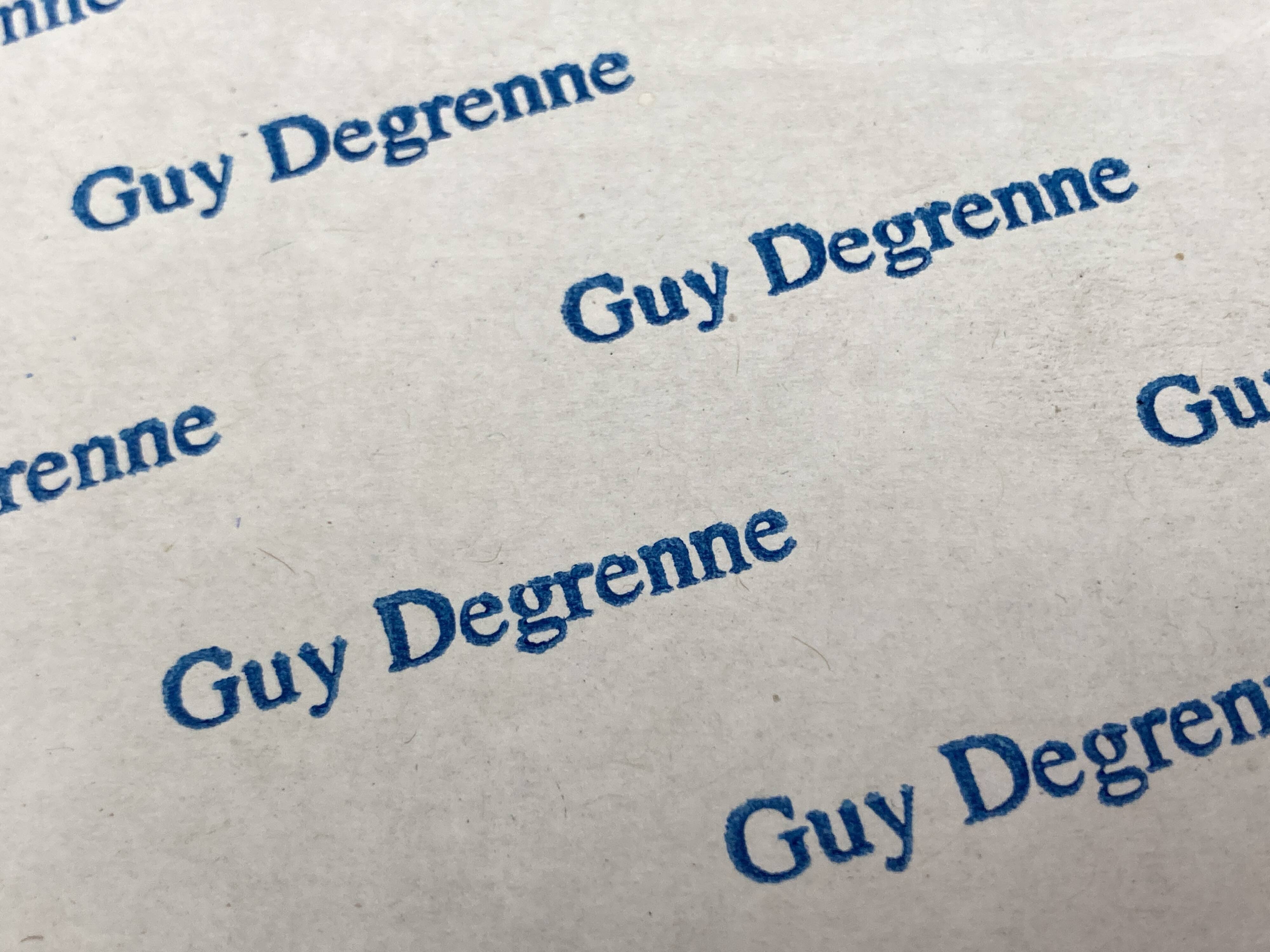 4 Espresso cups and saucers - Guy Degrenne