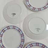 Dessert plates Sarreguemines Poitou set of 6