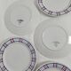 Dessert plates Sarreguemines Poitou set of 6