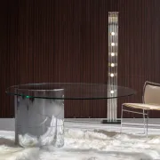 Table à manger Lunario par Cini Boeri pour Gavina