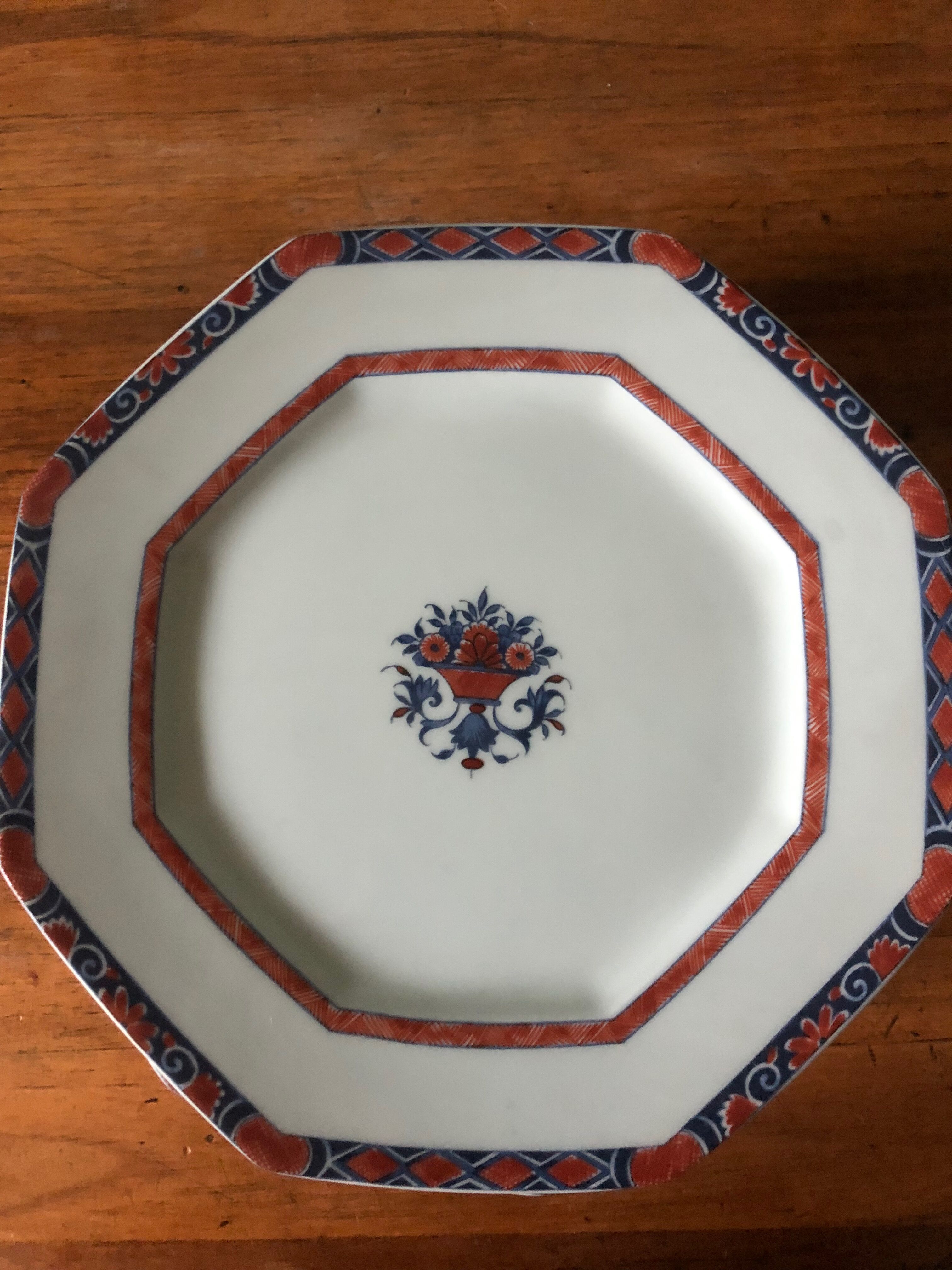 Flat plates Porcelaine Raynaud , Limoges