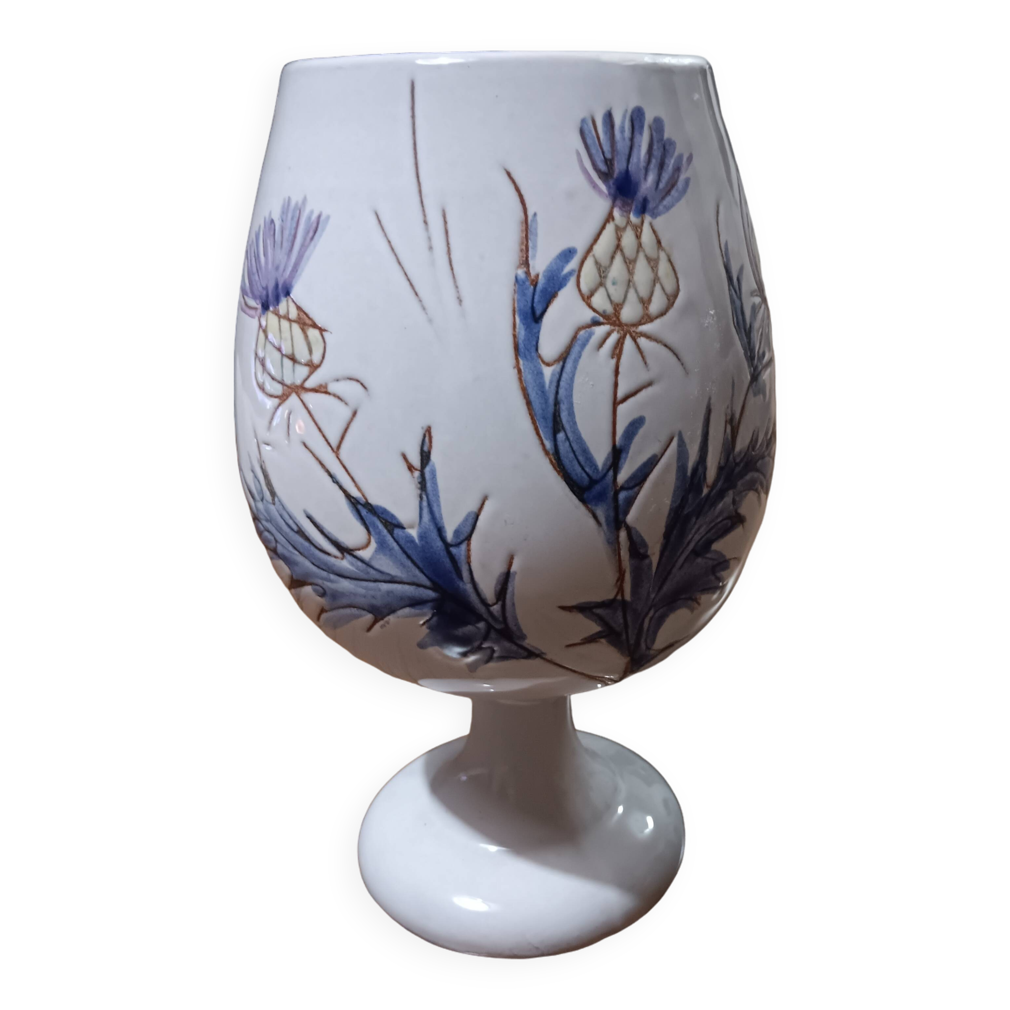 Vallauris thistle vase.