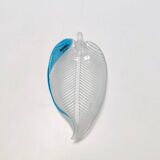 Postmodern Murano Glass Leaf Trinket Bowl / Vide-Poche by Alfredo Barbini, Italy