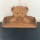 Vintage bear shelf