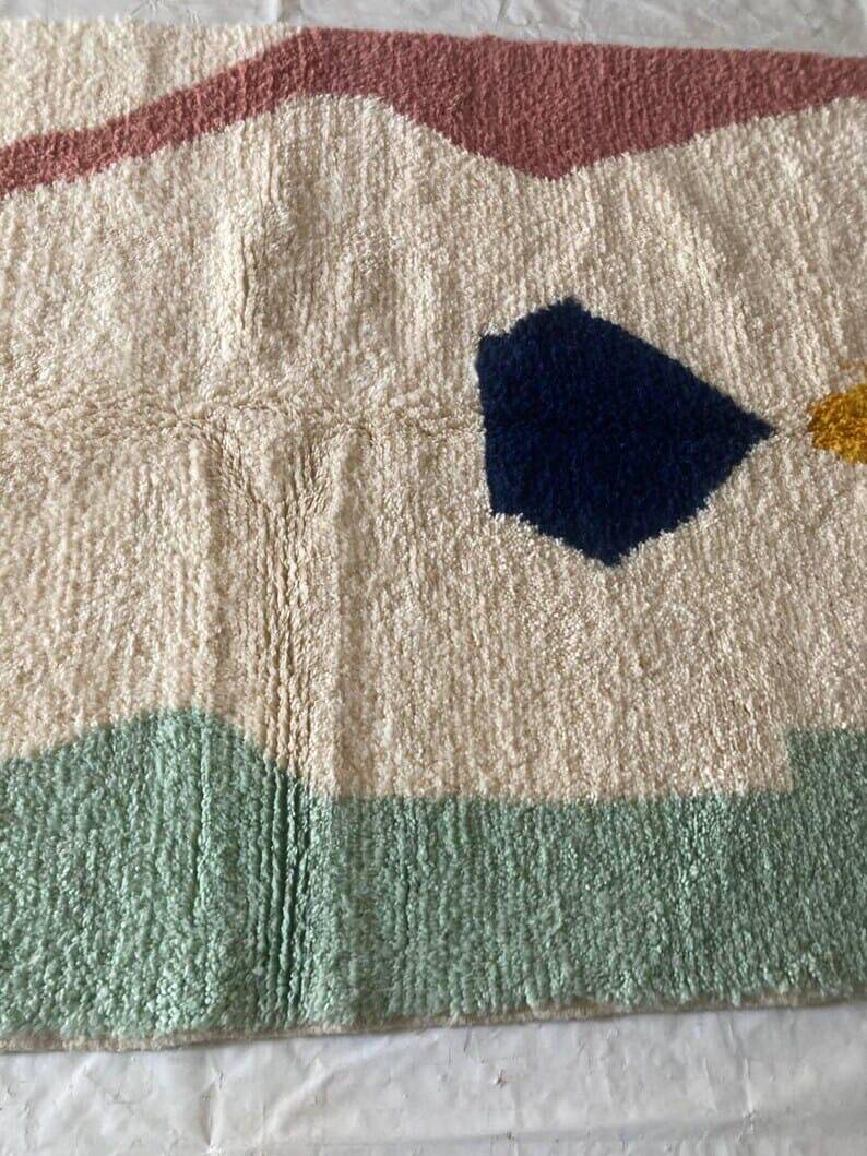 Handmade Berber rug size 1.5/2.5 m