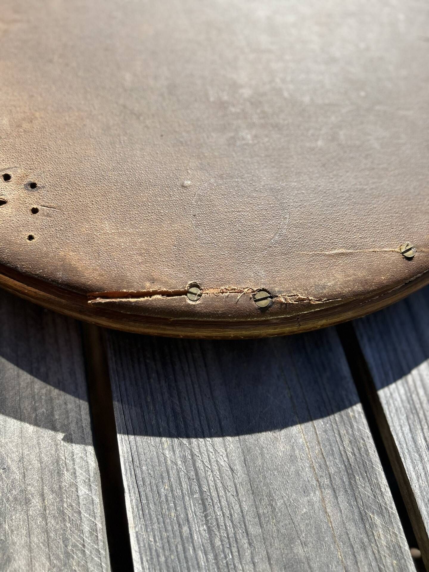 Irish mirror with dots from the early 20th century