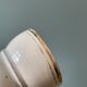 Lot de 16 coquetiers diabolo en porcelaine blanche
