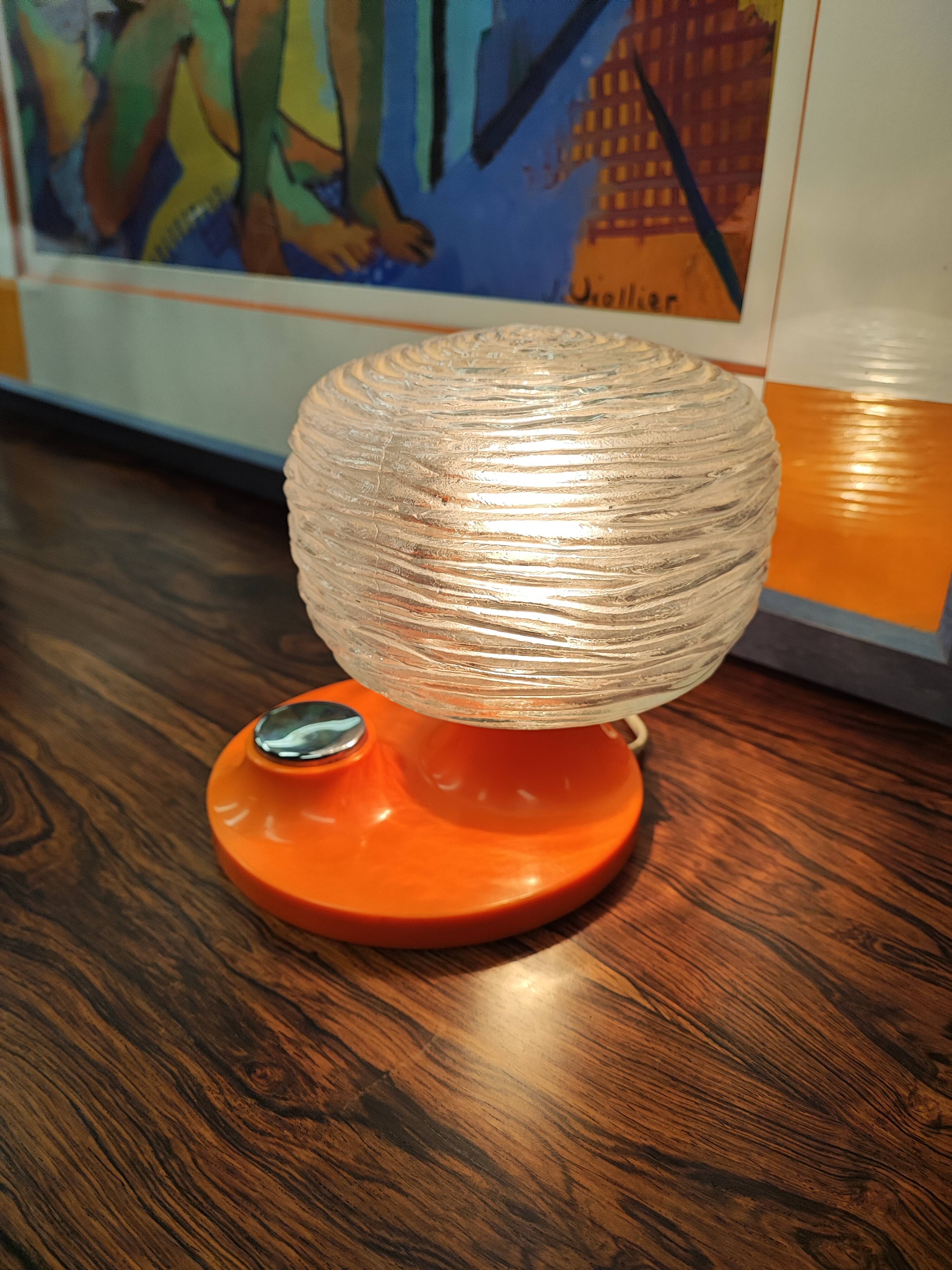 Space age lamp 1970 hillebrand