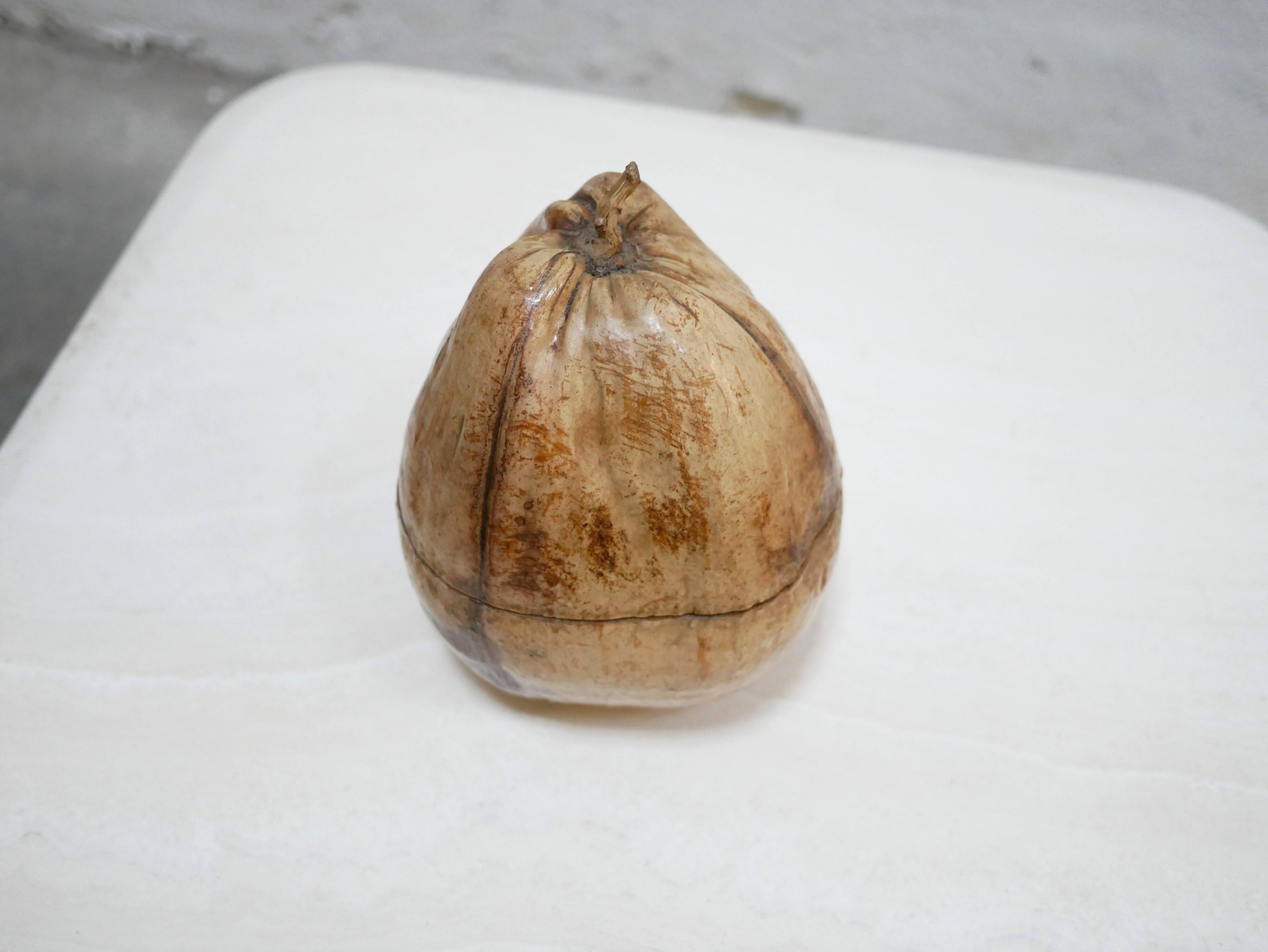 Vintage Coconut Ice Bucket