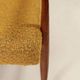 Two Lounge Chairs Vintage Mustard Boucle,  Mid Century Design, 1960