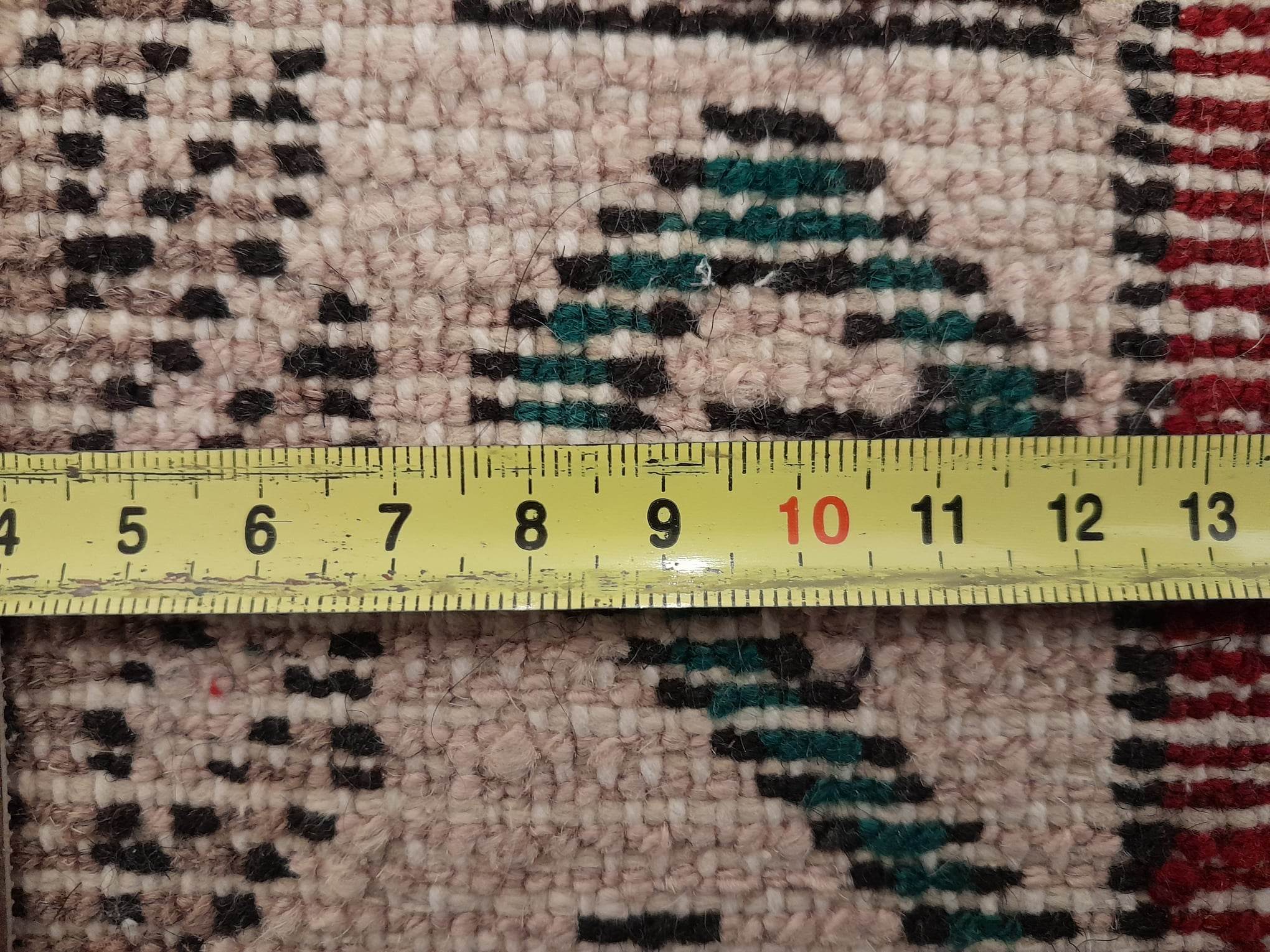 Handmade Persian Hamadan rug 215x130cm