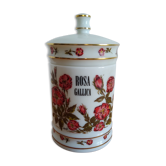 Vintage old pharmacy pot in opaline
