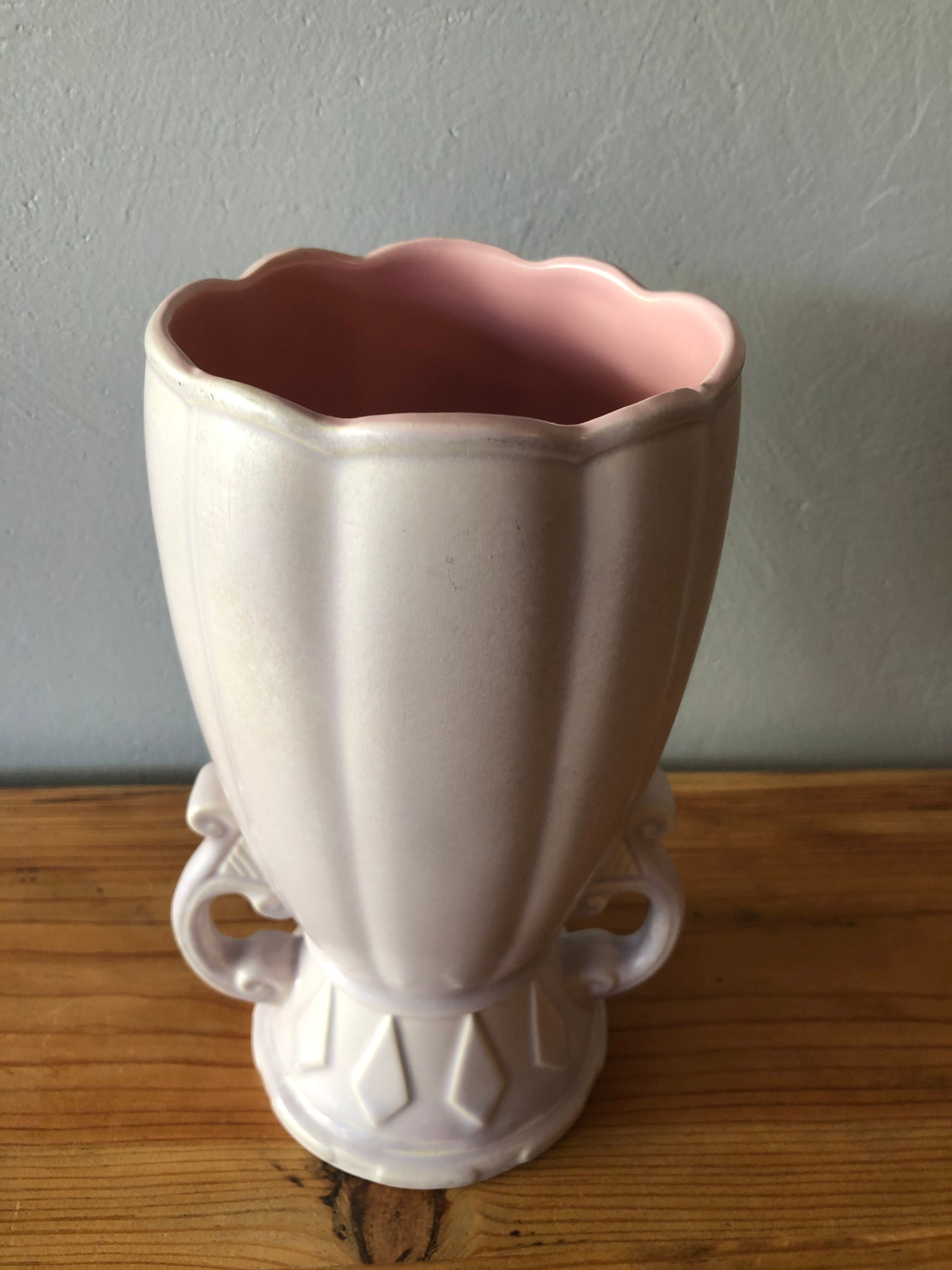Arthur Wood art deco vase, English ceramics