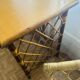 Bureau en rotin vintage