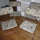 Set of 4 Lafuma folding chairs, Chantazur model