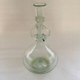 Italian blown glass carafe
