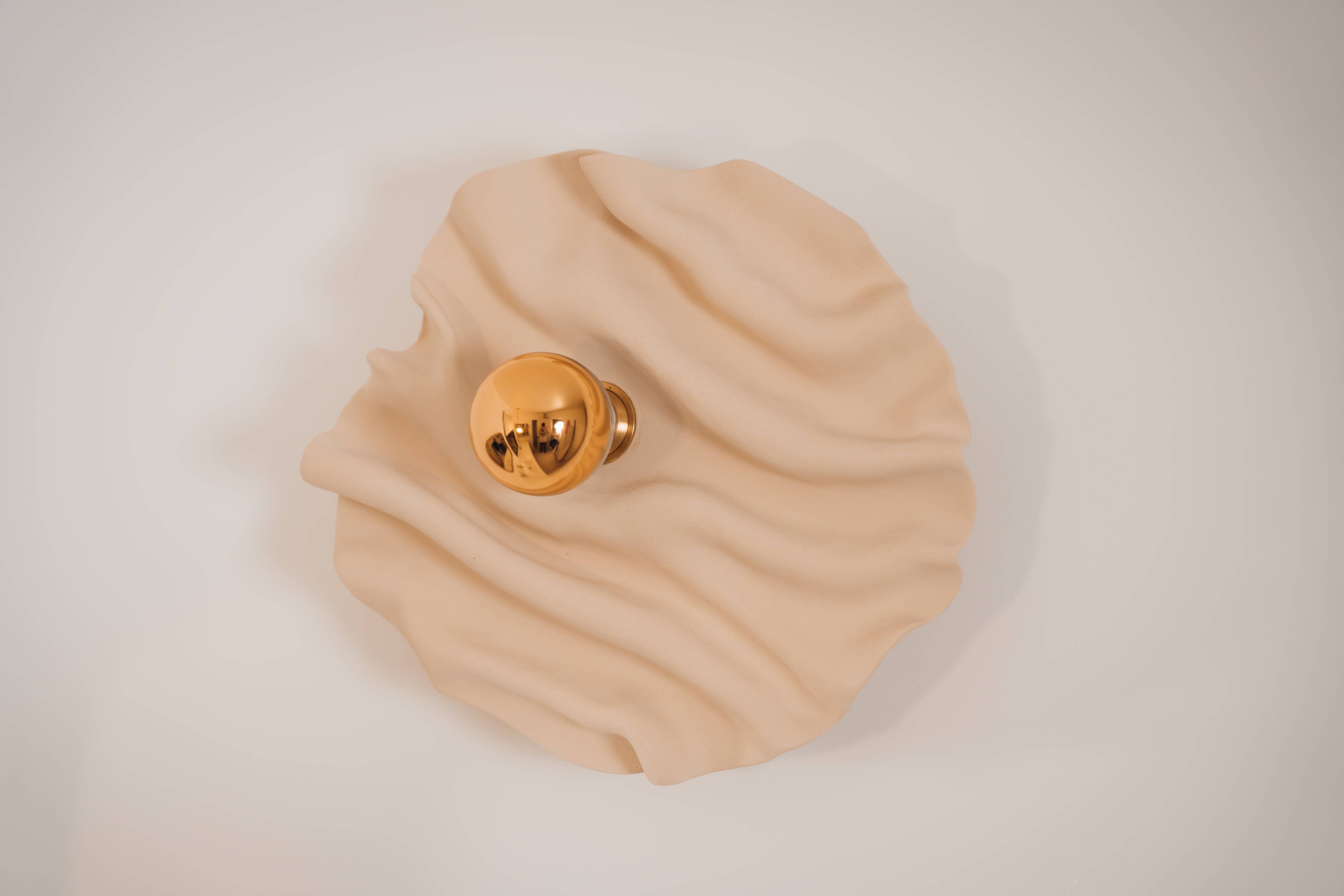 Jane chamotte stoneware wall light