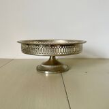 Silver-plated fruit bowl