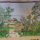 Torchon calendrier 1987 - vintage