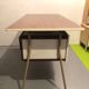 1960 VINTAGE DESK FORMICA METAL TUBING 4 DRAWERS