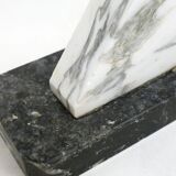 Art Deco marble bookends