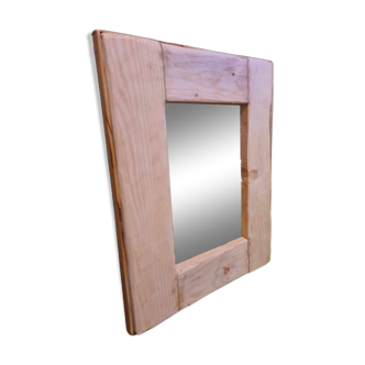 Miroir bois brut