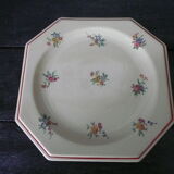 Suite of 5 vintage dessert plates