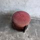 Art Deco stool upholstered with a lower shelf, France, circa 1930.