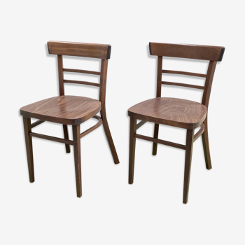 Pair of bistro chairs