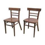 Pair of bistro chairs
