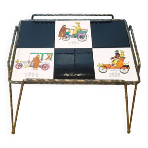 Table de bar carrelée - jacques