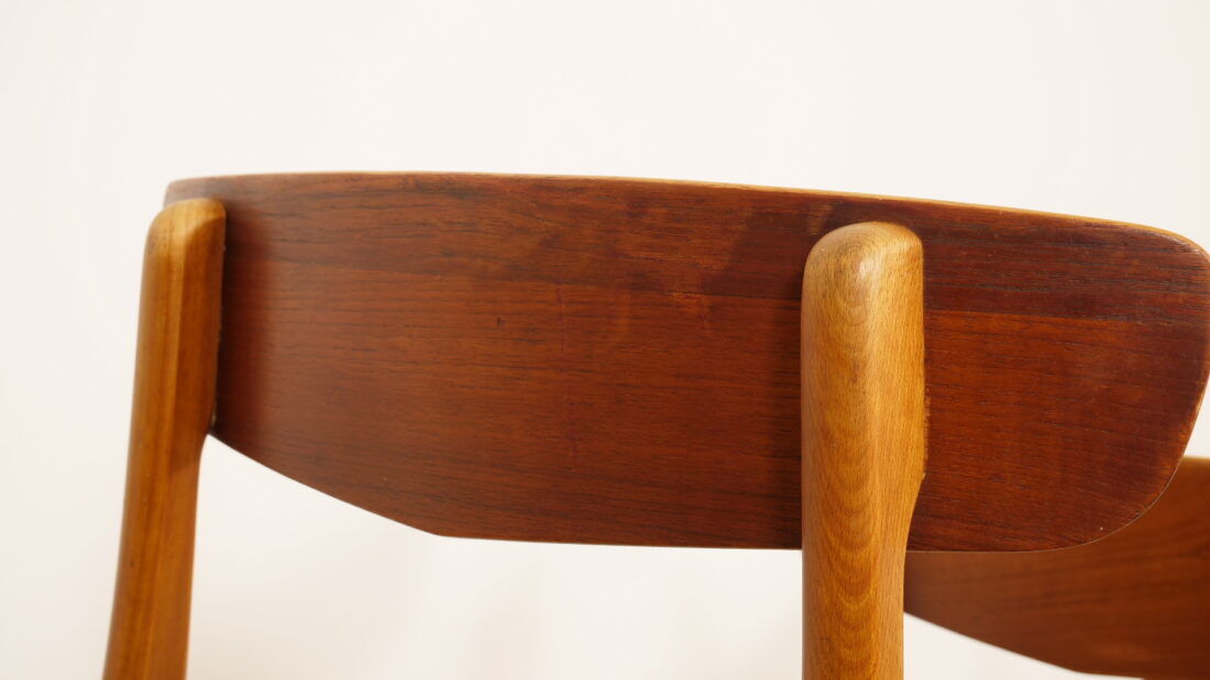6 x dining chairs | Farstrup | Model 210 | Reupholstered | Green