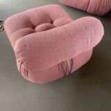 Armchair Soriana Afra and Tobia Scarpa 60s Cassina