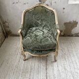 Louis XV shepherdess armchair