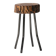 Mid‑Century Rustic French Tree Trunk Stool, France 1940s