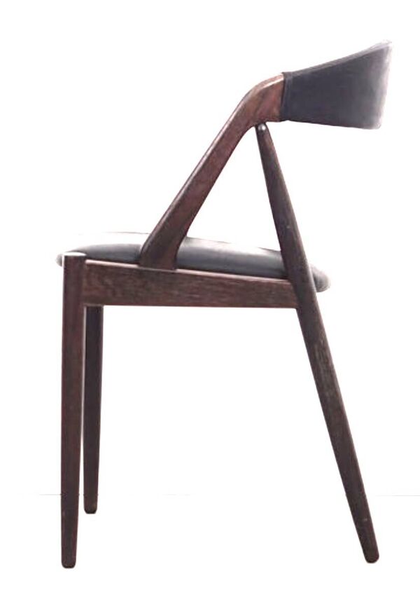 Chaises scandinaves vintage en teck des années 60, 70, modèle 31 de Kai Kristiansen