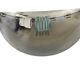 Wall lamp by 'Lumess Swiss' - Vintage - glass, chrome - Swiss design - 70s