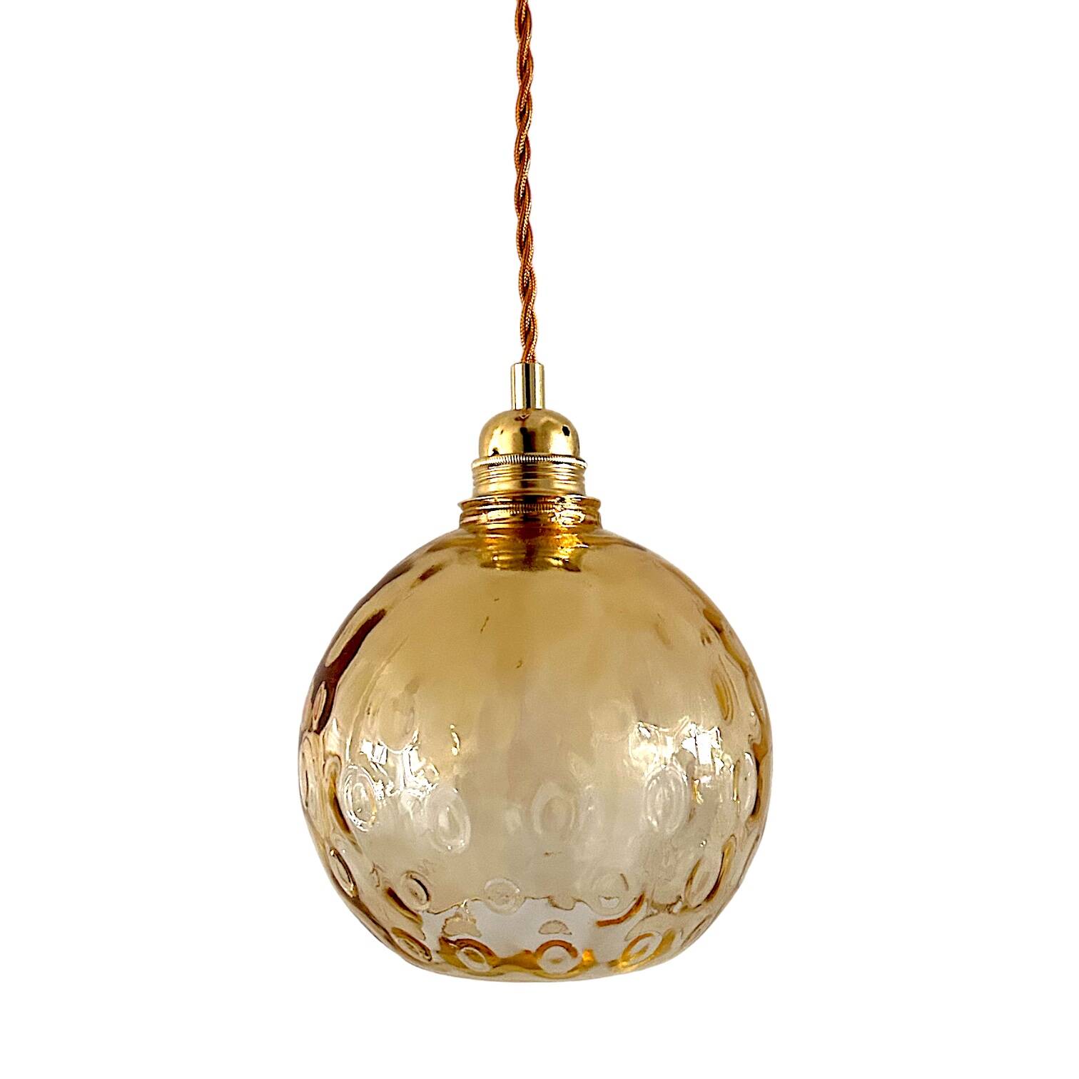 Old ball pendant light