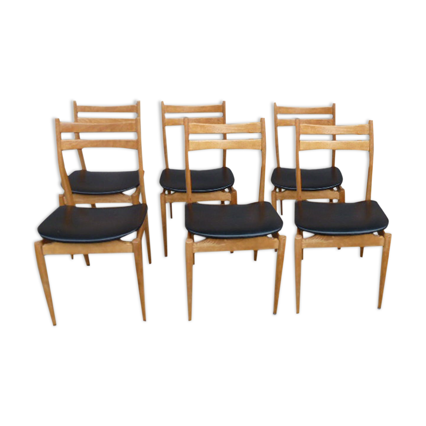 Lot de 6 chaises esprit scandinave