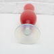 Vintage  pink opaline vase